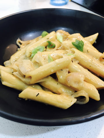 Italian Creamy French Onion and Sour Cream Chicken  with Pasta