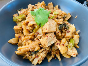 Vegetarian Soy Fried Noodles with Tofu - Asian - GF