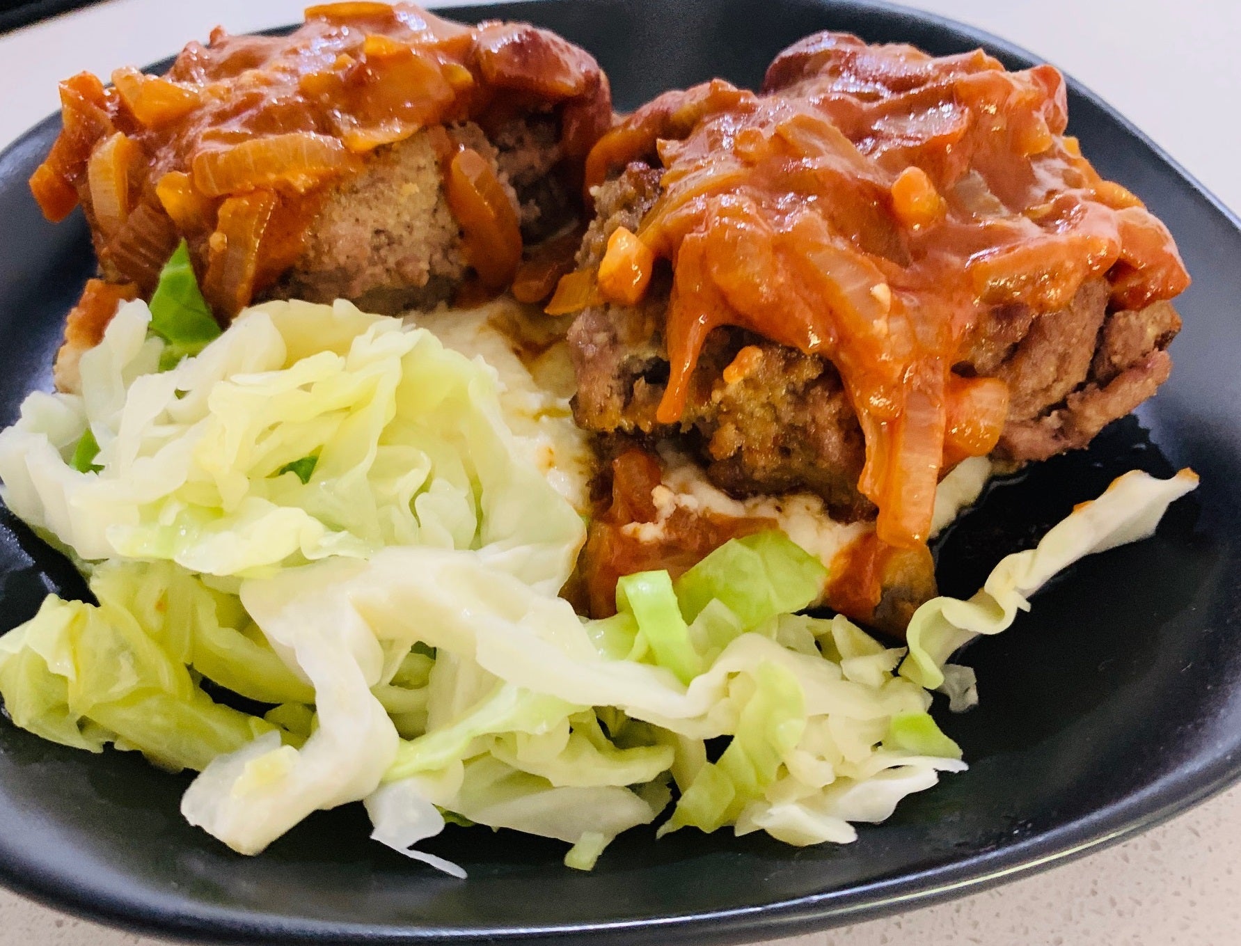 Meal Kit- Salisbury Steak with Cauli Mash - Keto - GF